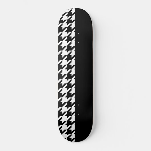 Houndstooth/Black Skateboard (Voorkant)