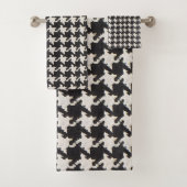 Houndstooth Black White Pattern (En situation)