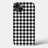 Houndstooth BW RPT-patroon Case-Mate iPhone Case (Achterkant)