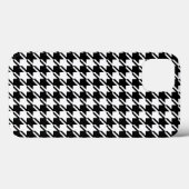 Houndstooth BW RPT-patroon Case-Mate iPhone Case (Achterkant (horizontaal))