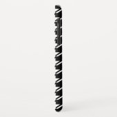 Houndstooth BW RPT-patroon Case-Mate iPhone Case (Achterkant/links)