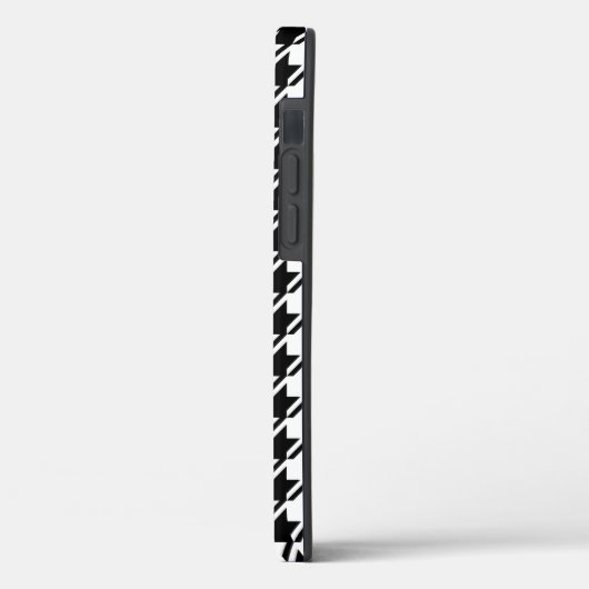 Houndstooth BW RPT-patroon Case-Mate iPhone Case (Achterkant / Links)