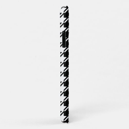 Houndstooth BW RPT-patroon Case-Mate iPhone Case (Achterkant/rechts)