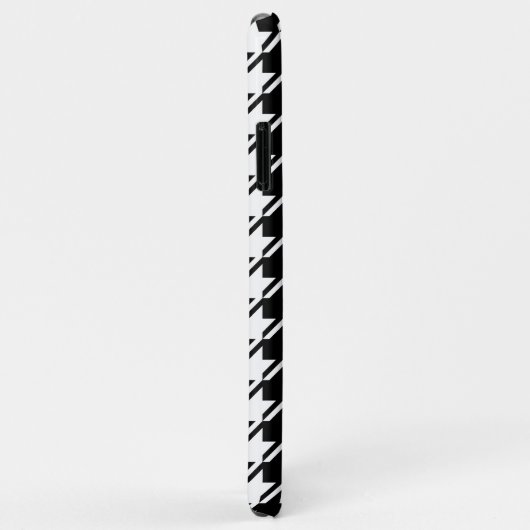 Houndstooth BW RPT-patroon Case-Mate iPhone Case (Achterkant/rechts)