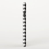 Houndstooth BW RPT-patroon iPhone Hoesje (Rechterkant)