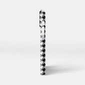 Houndstooth BW RPT-patroon iPhone Hoesje (Linkerkant)