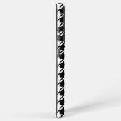 Houndstooth BW RPT-patroon Samsung Galaxy Hoesje (Rechterkant)