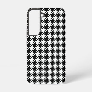 Houndstooth BW RPT-patroon Samsung Galaxy Hoesje