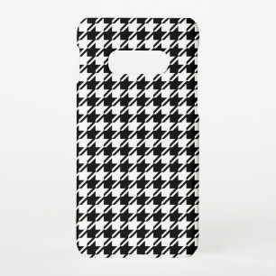 Houndstooth BW RPT-patroon Samsung Galaxy S10E Hoesje