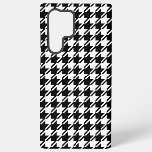 Houndstooth BW RPT-patroon Samsung Galaxy Hoesje
