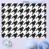 Houndstooth Check Patroon met 8 bits Pixel Flyer (Enkel)