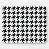Houndstooth Check Patroon met 8 bits Pixel Muismat (Voorkant)