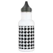 Houndstooth Check Patroon met 8 bits Pixel Waterfles (Links)