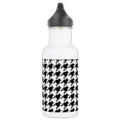 Houndstooth Check Patroon met 8 bits Pixel Waterfles (Rechts)