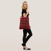 Houndstooth-controle Draagtas (Op model)