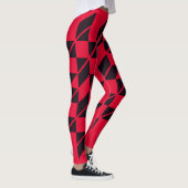 Houndstooth-controle Leggings (Rechts)