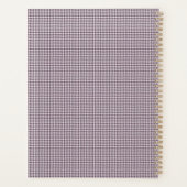 Houndstooth Dark Byzantium photo d'image (Dos)
