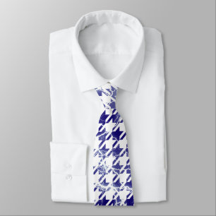 Houndstooth Electrical Lightning Spartern Pattern Stropdas