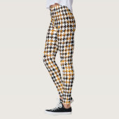 Houndstooth Flames of Plasma Pattern Leggings (Links)