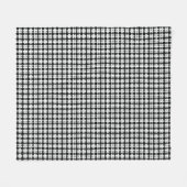Houndstooth Fleece Blanket (Voorkant (Horizontaal))