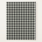Houndstooth gepersonaliseerde planner (Achterkant)