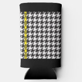 Houndstooth Gewikkeld in Voorzichtigheid (Achterkant)