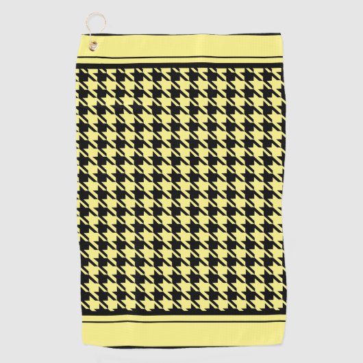 Houndstooth golfhanddoek (Voorkant)