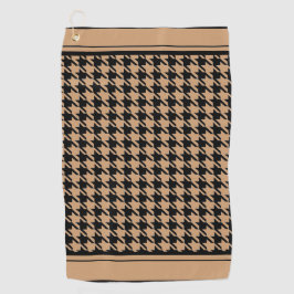 Houndstooth golfhanddoek