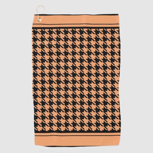 Houndstooth golfhanddoek (Voorkant)