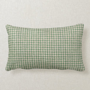 Houndstooth Green Pattern Kussen
