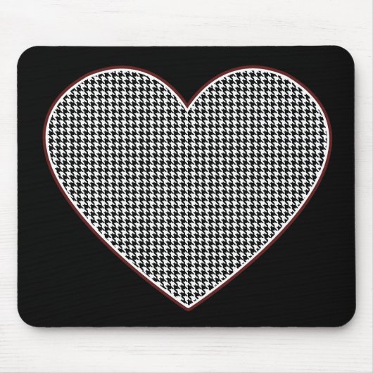 Houndstooth Heart (Tocaloosa, Alabama) Muismat (Voorkant)