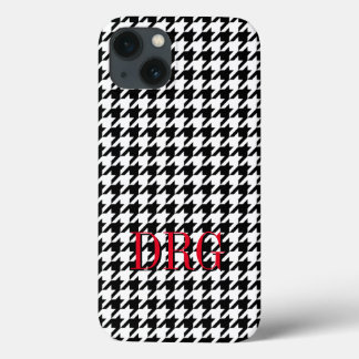 Houndstooth Hoesje-Mate Phone Case Apple iPhone 13