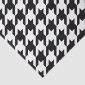 Houndstooth klassiek wevingspatroon tissuepapier (Detail)