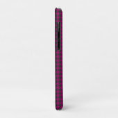 Houndstooth-Magenta Case-Mate iPhone Case (Achterkant/links)