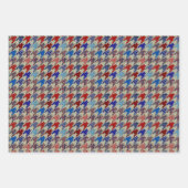 Houndstooth Mix Inpakpapier Vel (Voorkant 3)