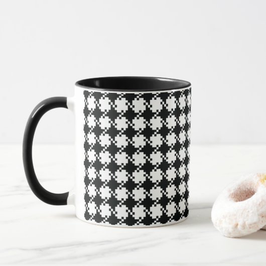 Houndstooth Mug (Avec donut)