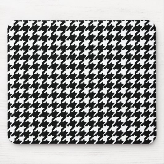 Houndstooth-Muismat Muismat (Voorkant)