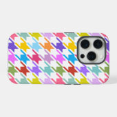 Houndstooth Multicolor+White Big Motif (Verso Horizontal)