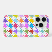 Houndstooth Multicolor+White Big Motif (Verso Horizontal)
