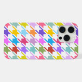 Houndstooth Multicolor+White Big Motif (Verso Horizontal)