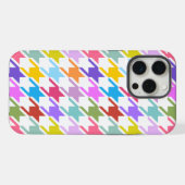 Houndstooth Multicolor+White Big Motif (Verso Horizontal)