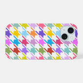 Houndstooth Multicolor+White Big Motif (Verso Horizontal)