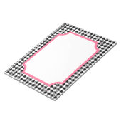 Houndstooth-Notitieblok Notitieblok (Schuin)