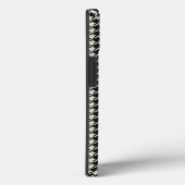Houndstooth Patroon Monogram iPhone Hoesje (Achterkant / Rechts)