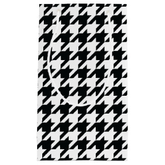 Houndstooth Pattern Black White Klein Cadeauzakje