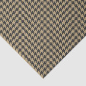 Houndstooth Pattern-Bleke Taupe- Tissuepapier (Detail)