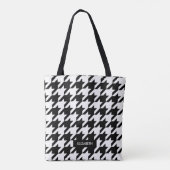 Houndstooth Pattern Draagtas (Achterkant)