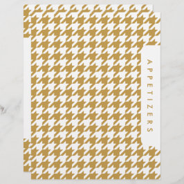 Houndstooth Receptenverdeler/Appetizers/Douane