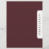 Houndstooth Receptenverdeler/Appetizers/Douane (Voorkant)