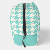 Houndstooth Robin Bleu & Blanc Imprimer Coupe Sac (Droite)